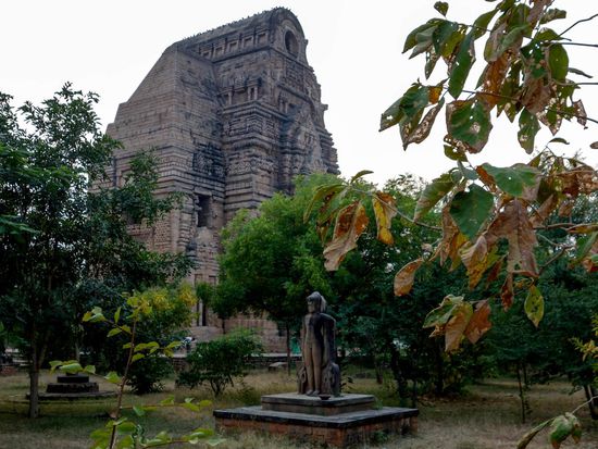 Der 28 m hohe Tempel Teli Ka Mandir aus dem 8. Jh. ist das älteste Bauwerk der Anlage (laut Lonely Planet Reiseführer)