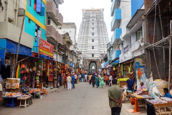 Ganz in der Nähe meines Hotels befindet sich der Govinda Raja Tempel