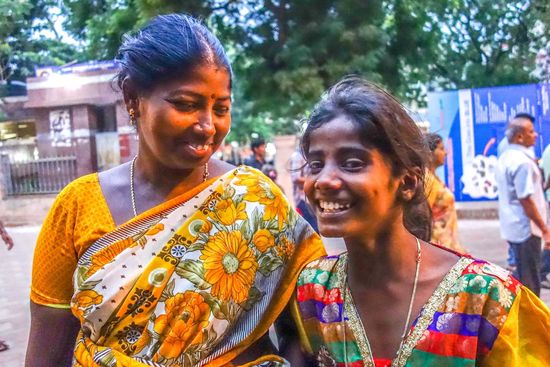 Begegnung auf der Straße: Gelassenheit und Lebensfreude