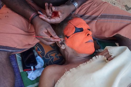 während ich Frühstücke bereitet sich der nächste Akteur vor