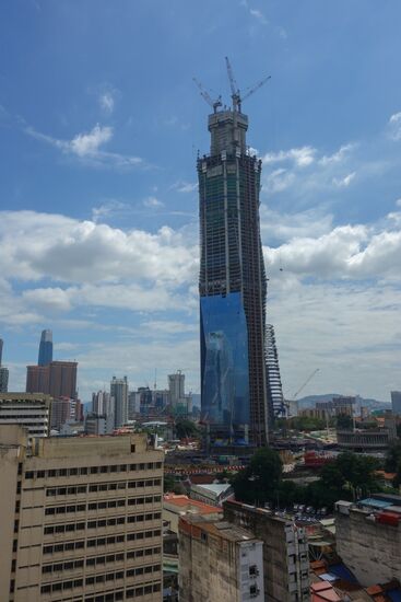 Der PNB 118, so genannt weil er 118 Stockwerke haben wird