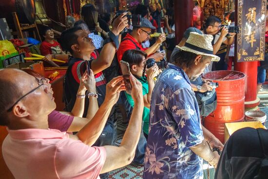 Beginn der chinesischen Neujahrsfeierlichkeiten in Kuala Lumpur