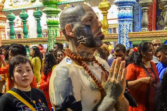Thaipusam Festival bei den Batu Caves
