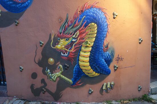 Georgetown auf der Insel Penang