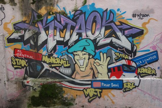 Graffiti in Kuala Lumpur