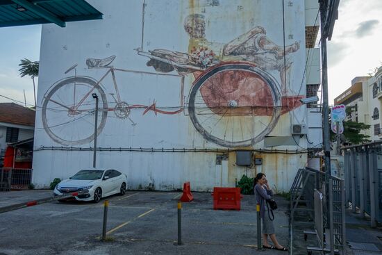 Georgetown auf der Insel Penang