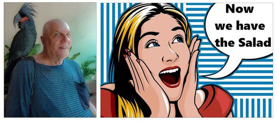 I feel a hot wind on my shoulder