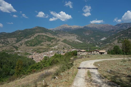 Die Gemeinde La Pobla de Lillet in den Pyrenäen hat etwa 1100 Einwohner