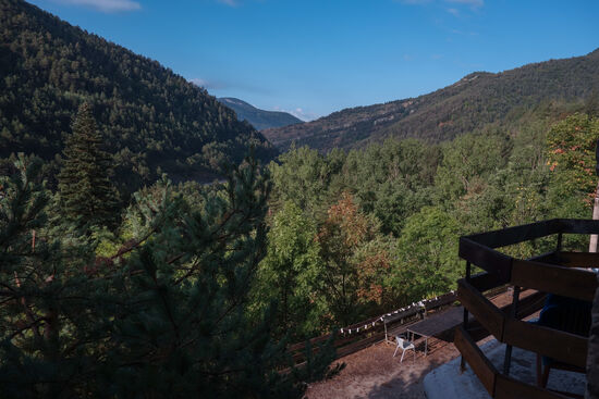 Blick aus dem Fenster