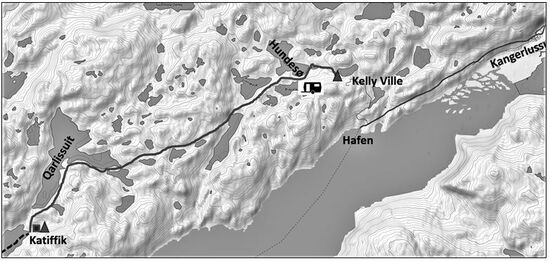 Elfte Etappe: 21 km - bis kurz vor Kelly Ville