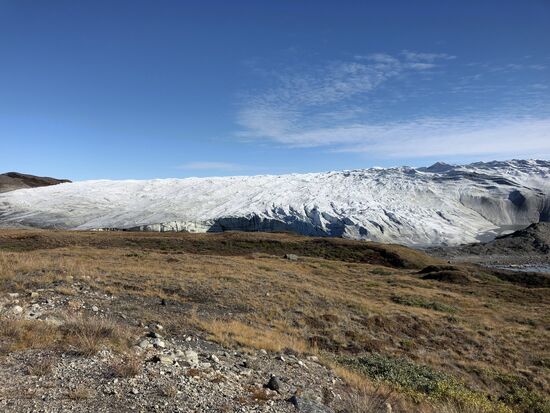 Erste Ausläufer des Eisschilds