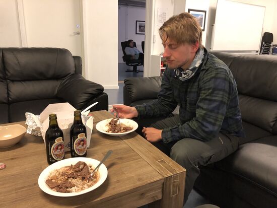 Muskox-Curry ist auch nicht zu verachten