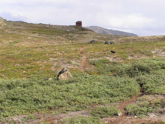 Die Hütte Kangerluarsuk Tulleq Syd