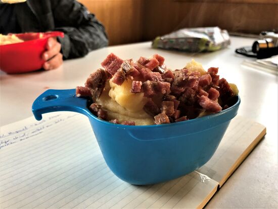 Der Mensch freut sich auch über wenig!