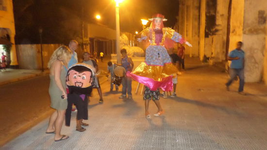 Gigantona und enano cabezon