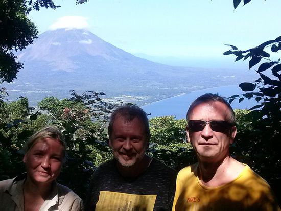 Blick auf La Coneption vom Vulkan Madera