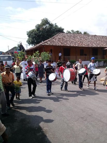 Prozession auf Ometepe