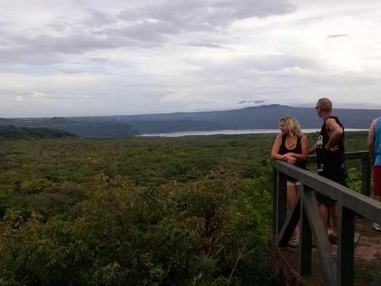 Lagune des Massaya Vulkans