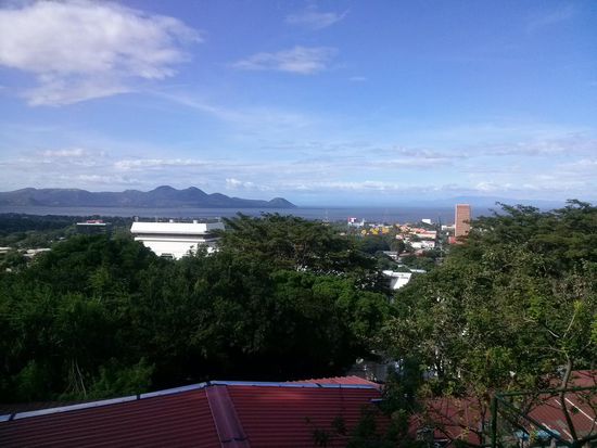 Auf dem Hausvulkan von Managua Tiscapa