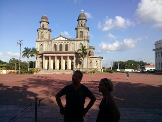 Die Ruine der Kathedrale