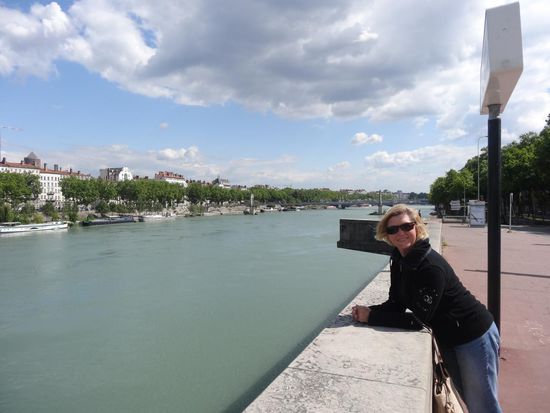 .... kleine Pause vor dem Aufstieg zur Notre-Dame