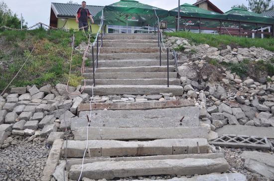 unsere hoteleigene Badeleiter