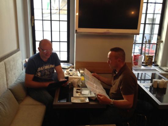 Häufig hatte man sich viel zu sagen 