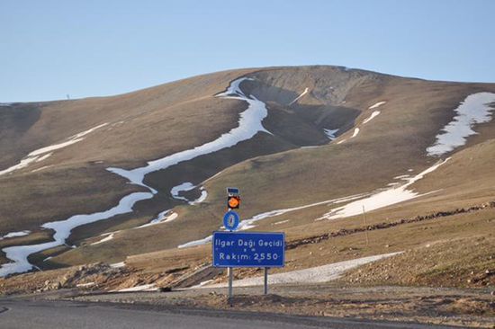 hier liegt auch wirklich noch Schnee