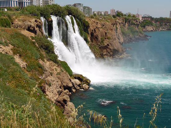 Besuch der Wasserfälle in Antalya Lara