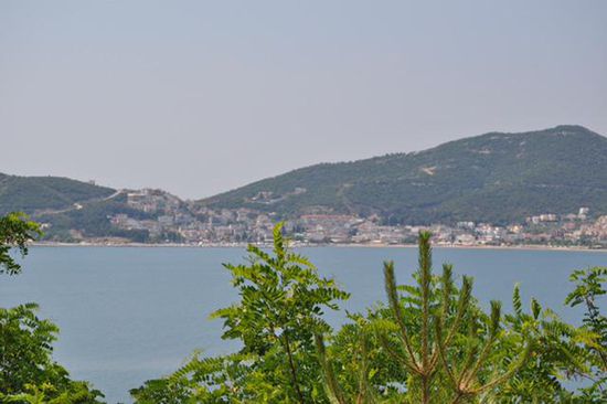 der griechische Badeort Kavala