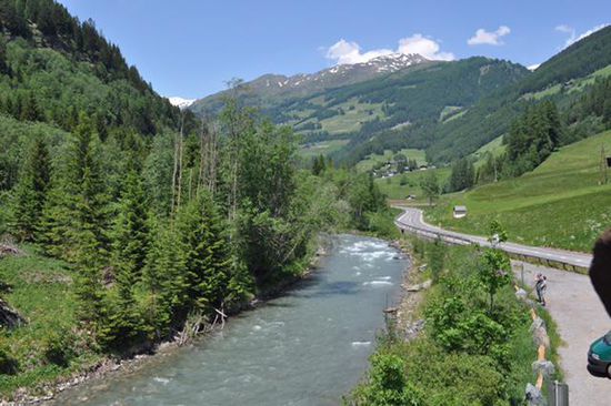 die Anfahrt zum Großglockner . . .
