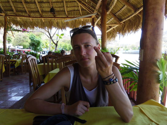 Anika mit Heiligenschein