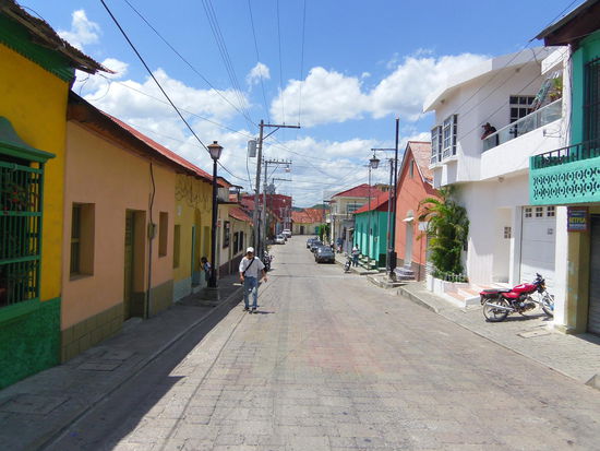 Straße in Flores
