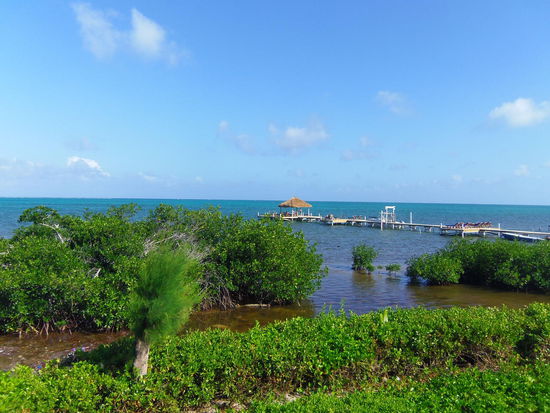 Blick von unserem Hotel aus