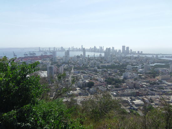 Cartagena von oben