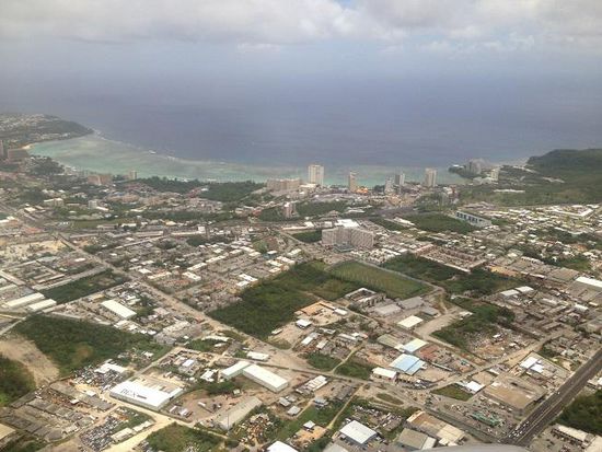 Guam von oben