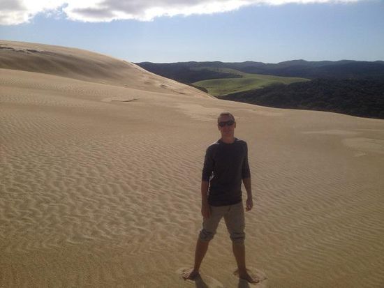 Sanddünen vor Cape Reinga