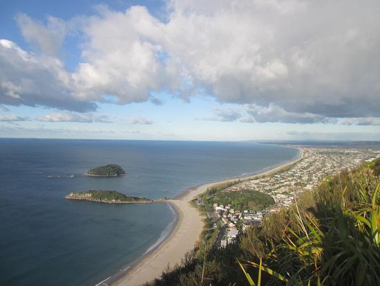 Ausblick: Mount Maunganui