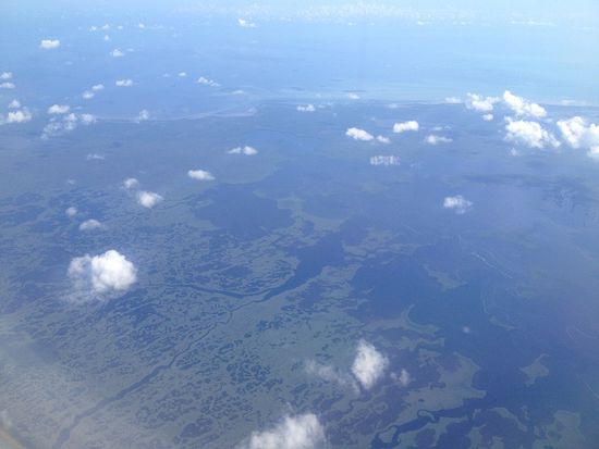Everglades von oben