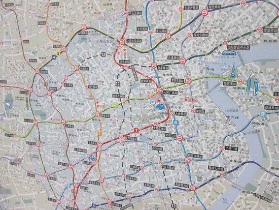 Zurechtfinden in Shanghai 