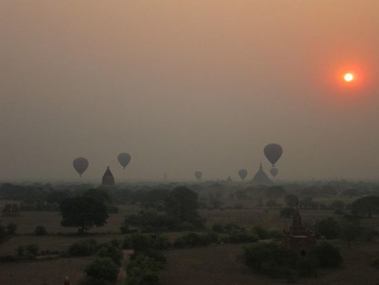 Sonnenaufgang Bagan