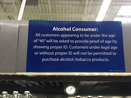 In der Lebensmittelabteilung