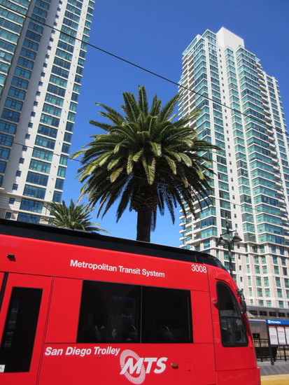The trolley in Santa Fe