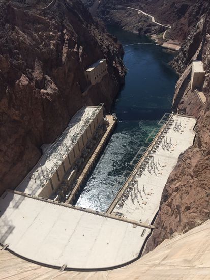 und der Blick von ihr nach unten