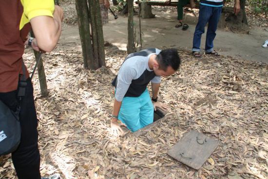 Cu Chi Tunnel.