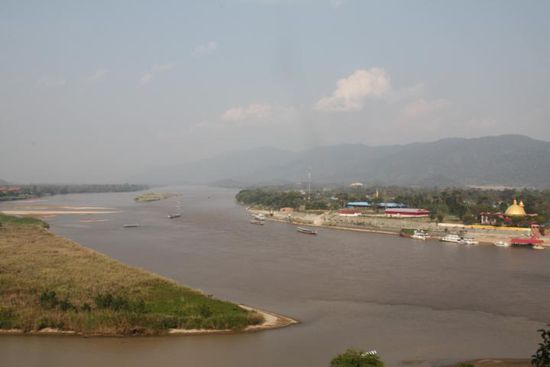 Golden Triangel-Thailand, Laos und Myanmar.