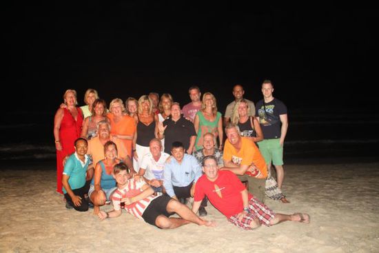Auf Koh Samui treffen wir unseren Sohn und viele liebe nette Freunde.