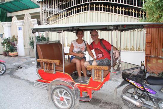 Tuk,Tuk in Phnom Penh.