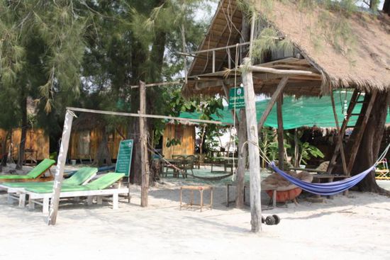 Otres 2. Geiler Strand. Ist aber nur durch einen Tuk Tuk zu erreichen.