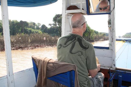 Flussfahrt zum Sap Lake.